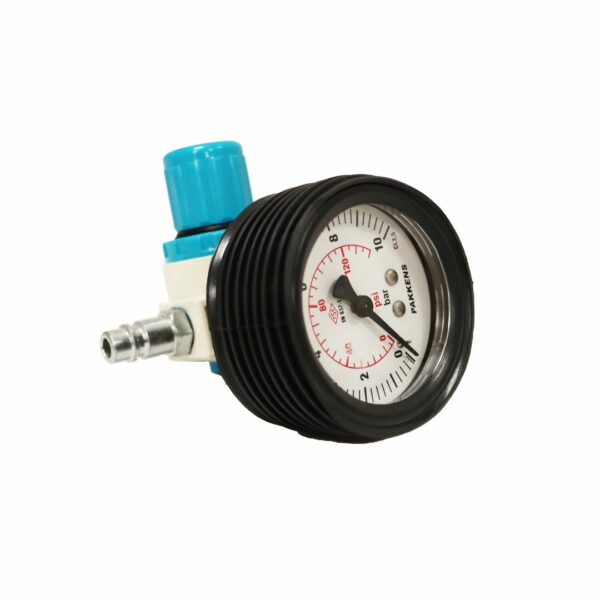 Pressure Regulator 0-10 BAR, Gauge & Valve - with/without Manometer protection - Image 2