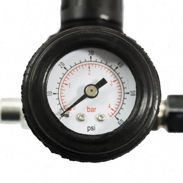 Pressure Regulator, Gauge and Isolating Valve 0-4 BAR - Image 2