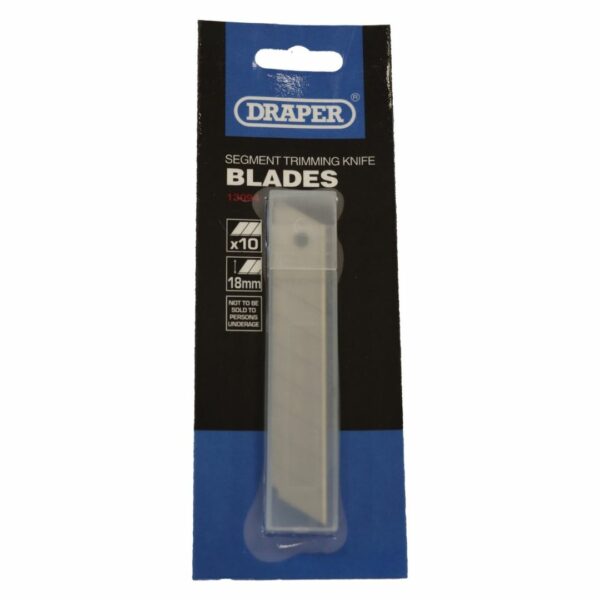 Knife Blades Snap Off  - Pack of 10